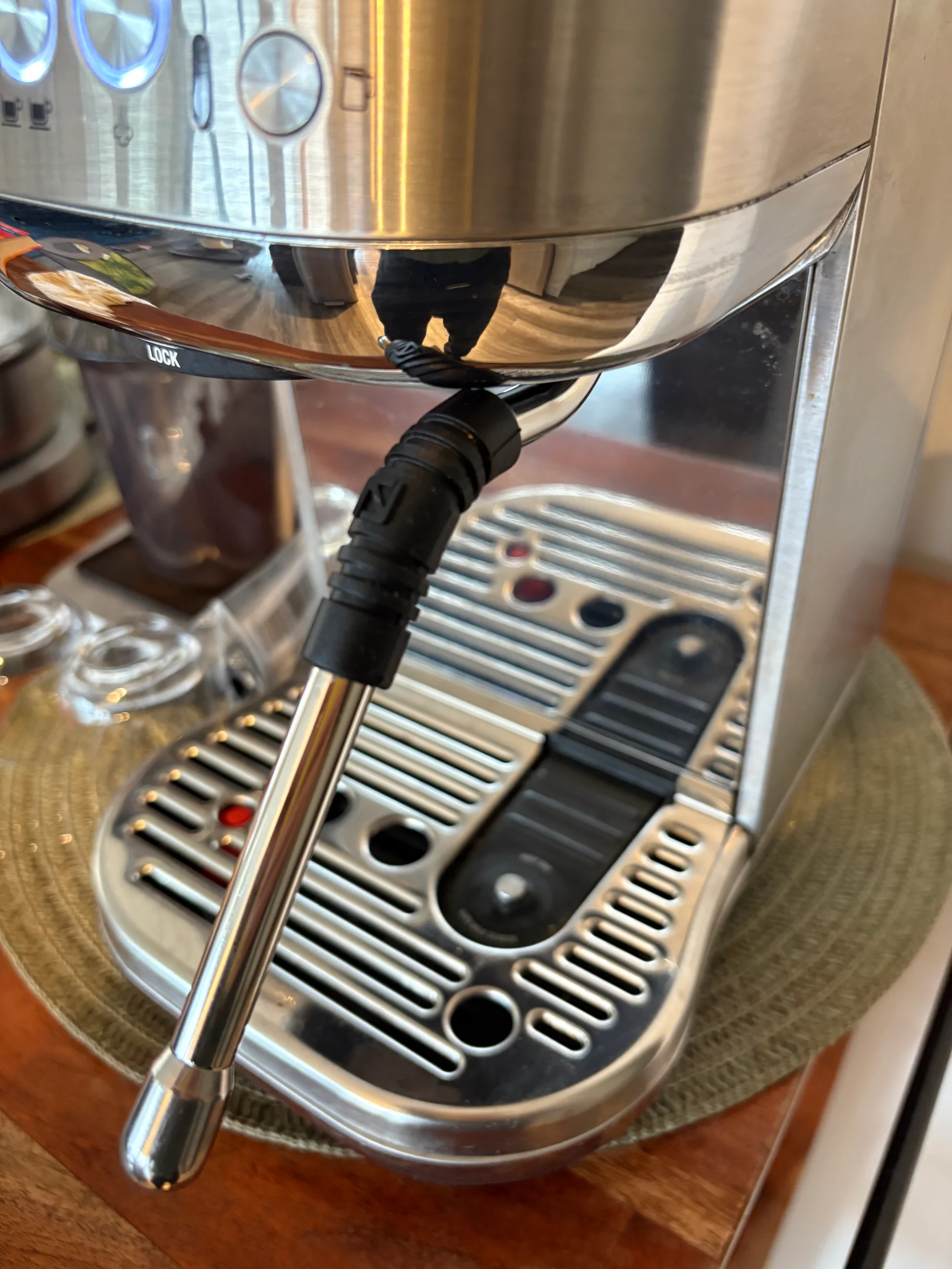 How to Replace the Rubber Grip on a Breville Steam Wand